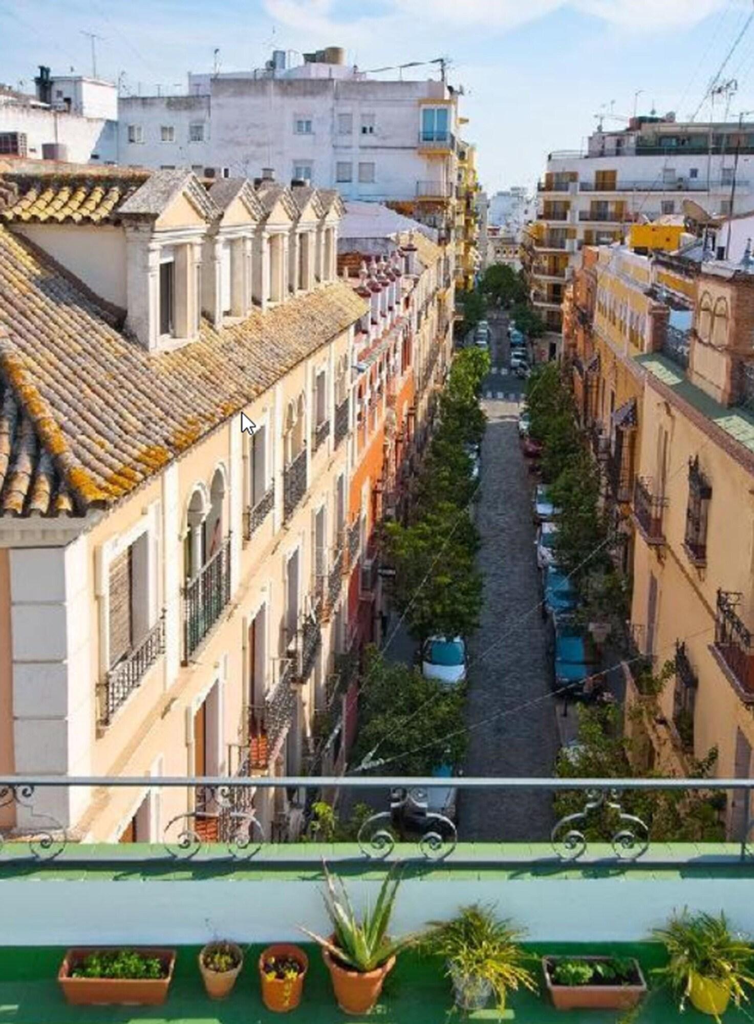 Hotel Madrid De Sevilla Kültér fotó